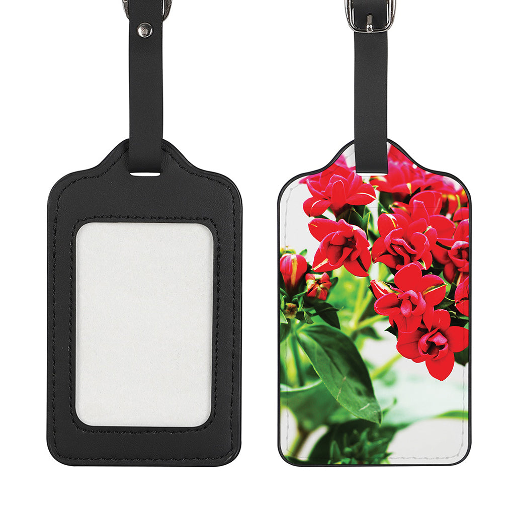 Bouvardia Plant Print Luggage Tag
