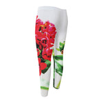 Bouvardia Plant Print Men's Compression Pants