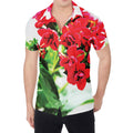 Bouvardia Plant Print Men's Shirt