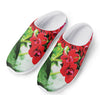 Bouvardia Plant Print Mesh Casual Shoes