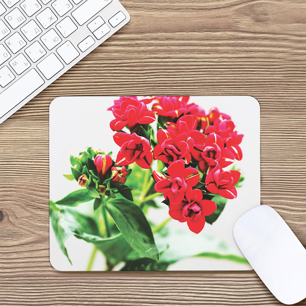 Bouvardia Plant Print Mouse Pad