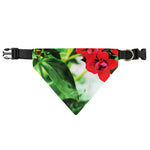 Bouvardia Plant Print Over The Collar Dog Bandana