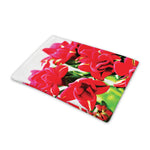 Bouvardia Plant Print Pet Cooling Mat Cover