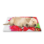 Bouvardia Plant Print Pet Cooling Mat Cover