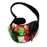Bouvardia Plant Print Pet Sling Carrier