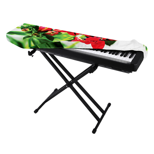 Bouvardia Plant Print Piano Keyboard Cover