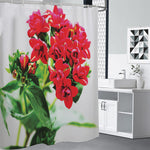 Bouvardia Plant Print Premium Shower Curtain