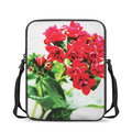 Bouvardia Plant Print Rectangular Crossbody Bag