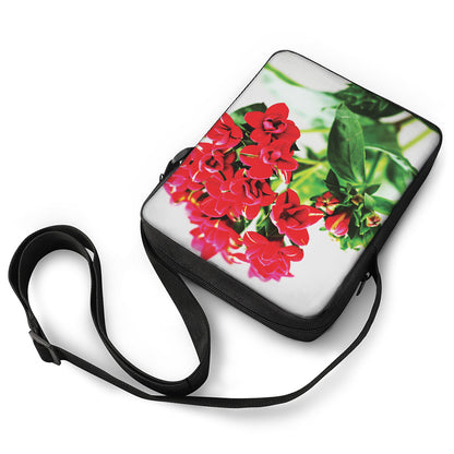 Bouvardia Plant Print Rectangular Crossbody Bag