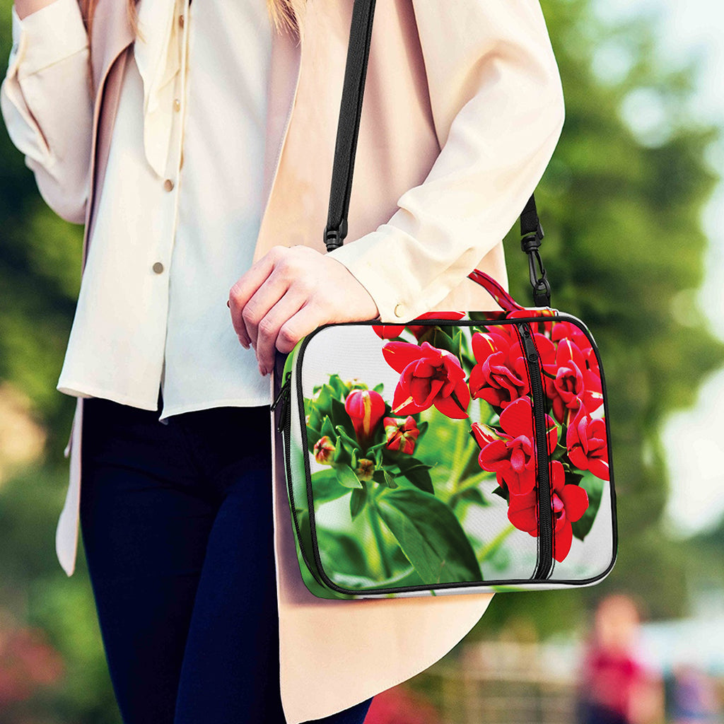 Bouvardia Plant Print Shoulder Strap Bible Bag