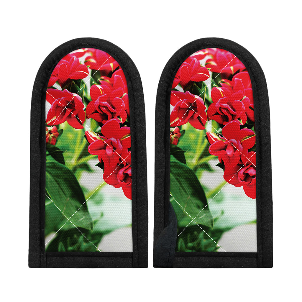 Bouvardia Plant Print Skillet Handle Cover