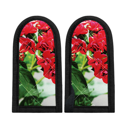 Bouvardia Plant Print Skillet Handle Cover