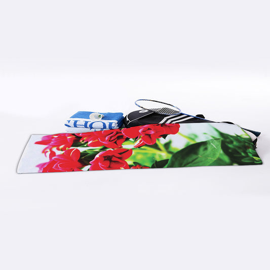 Bouvardia Plant Print Sports Towel