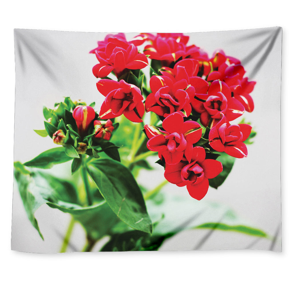 Bouvardia Plant Print Tapestry