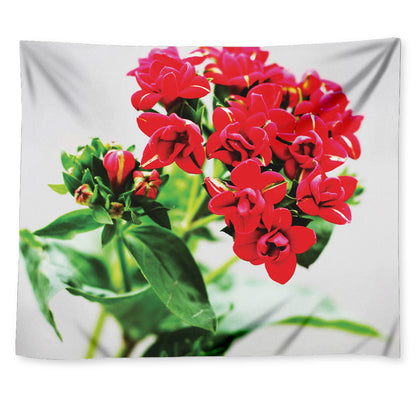 Bouvardia Plant Print Tapestry