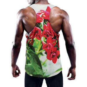 Bouvardia Plant Print Training Tank Top