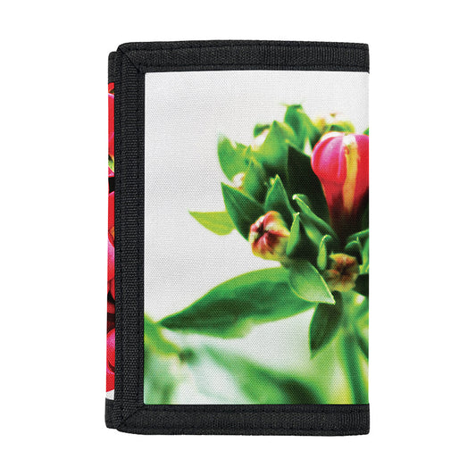 Bouvardia Plant Print Trifold Wallet