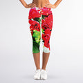 Bouvardia Plant Print Women's Capri Leggings