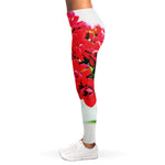 Bouvardia Plant Print Women's Leggings