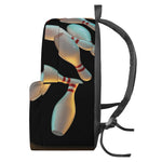 Bowling Strike Print Backpack