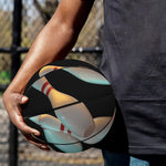 Bowling Strike Print Basketball