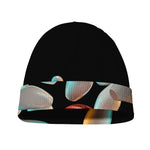 Bowling Strike Print Beanie