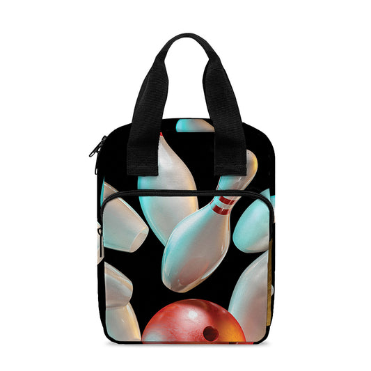 Bowling Strike Print Bible Tote Bag