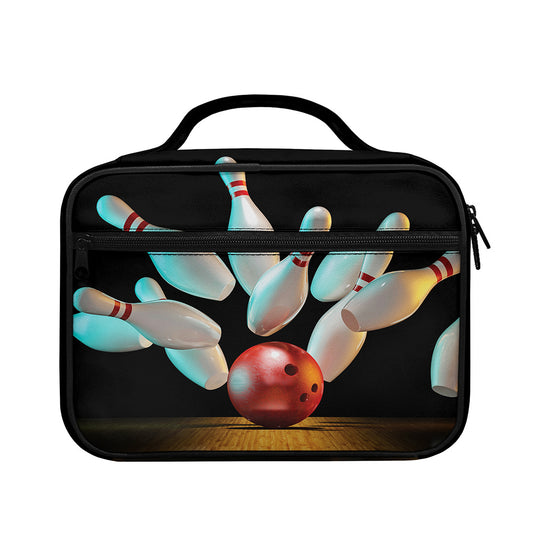 Bowling Strike Print Briefcase Bible Bag