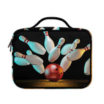 Bowling Strike Print Briefcase Bible Bag