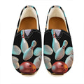 Bowling Strike Print Casual Shoes