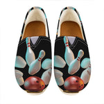 Bowling Strike Print Casual Shoes