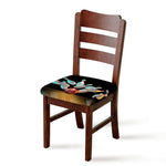 Bowling Strike Print Chair Cushion Cover
