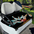 Bowling Strike Print Golf Cart Seat Cover