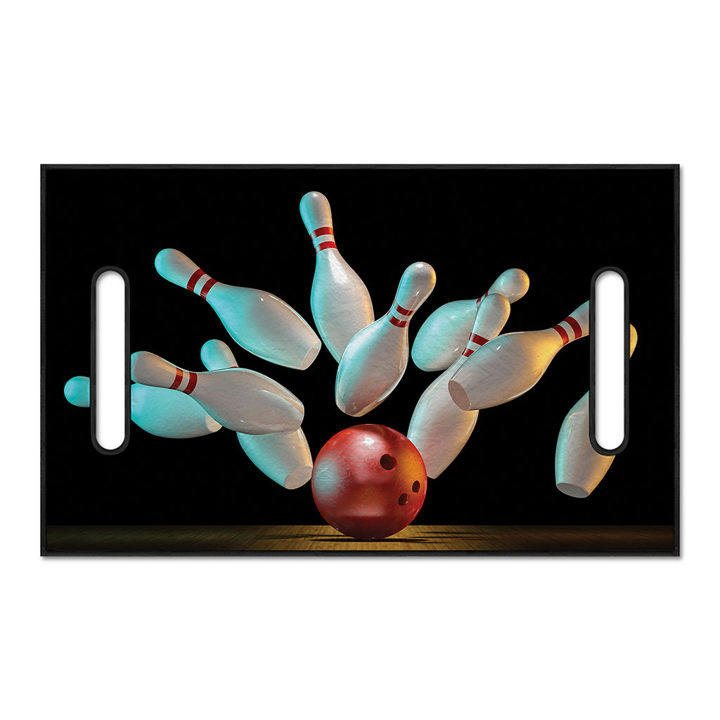 Bowling Strike Print Golf Cart Seat Cover