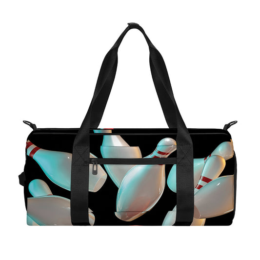 Bowling Strike Print Gym Bag