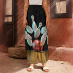 Bowling Strike Print Harem Pants
