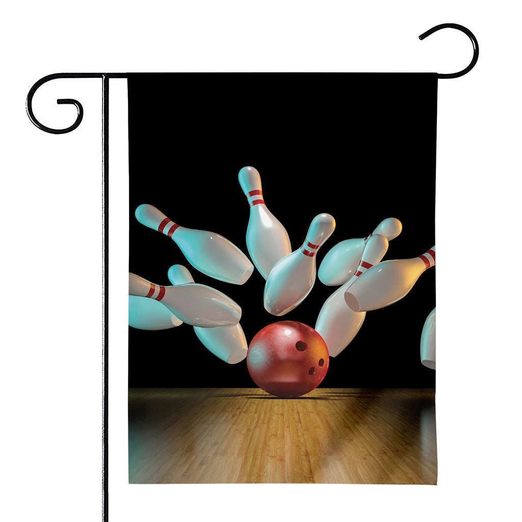 Bowling Strike Print House Flag