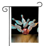 Bowling Strike Print House Flag
