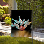 Bowling Strike Print House Flag