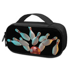 Bowling Strike Print Insulin Cooler Travel Case