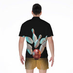 Bowling Strike Print Men's Rompers