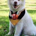 Bowling Strike Print Over The Collar Dog Bandana