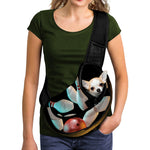 Bowling Strike Print Pet Sling Carrier