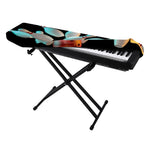 Bowling Strike Print Piano Keyboard Cover