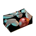 Bowling Strike Print Rectangle Tissue Box Cover