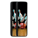 Bowling Strike Print Refrigerator Handle Covers