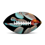 Bowling Strike Print Rugby Ball