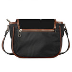 Bowling Strike Print Saddle Bag