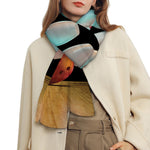 Bowling Strike Print Scarf