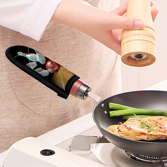 Bowling Strike Print Skillet Handle Cover